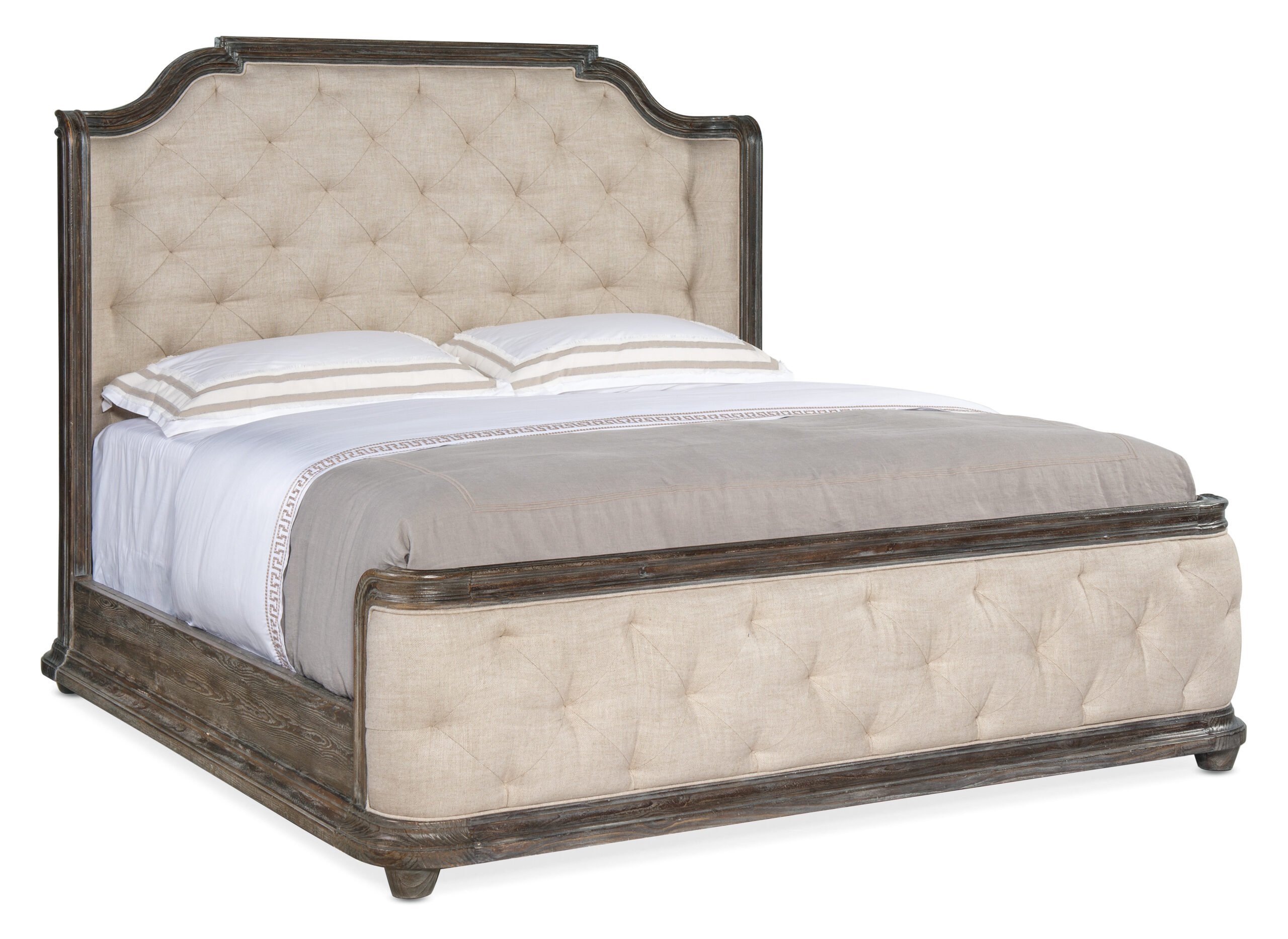 Traditions Traditions King Upholstered Panel Bed