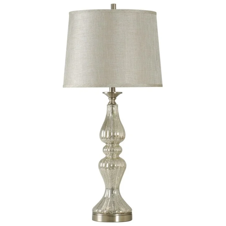 Stylecraft Fluted Glass Lamp