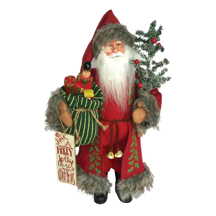 15" Holly Jolly Claus