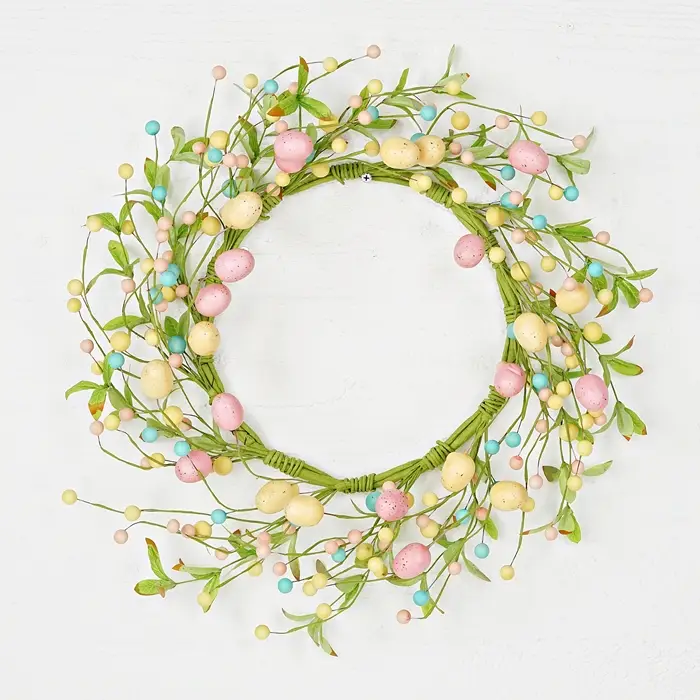 Easter Egg Wreath