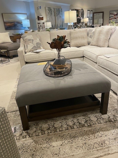 Craftmaster Large Ottoman in Arlo-41